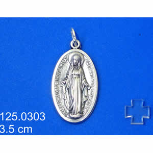 Medalla Virgen Milagrosa - 3.5